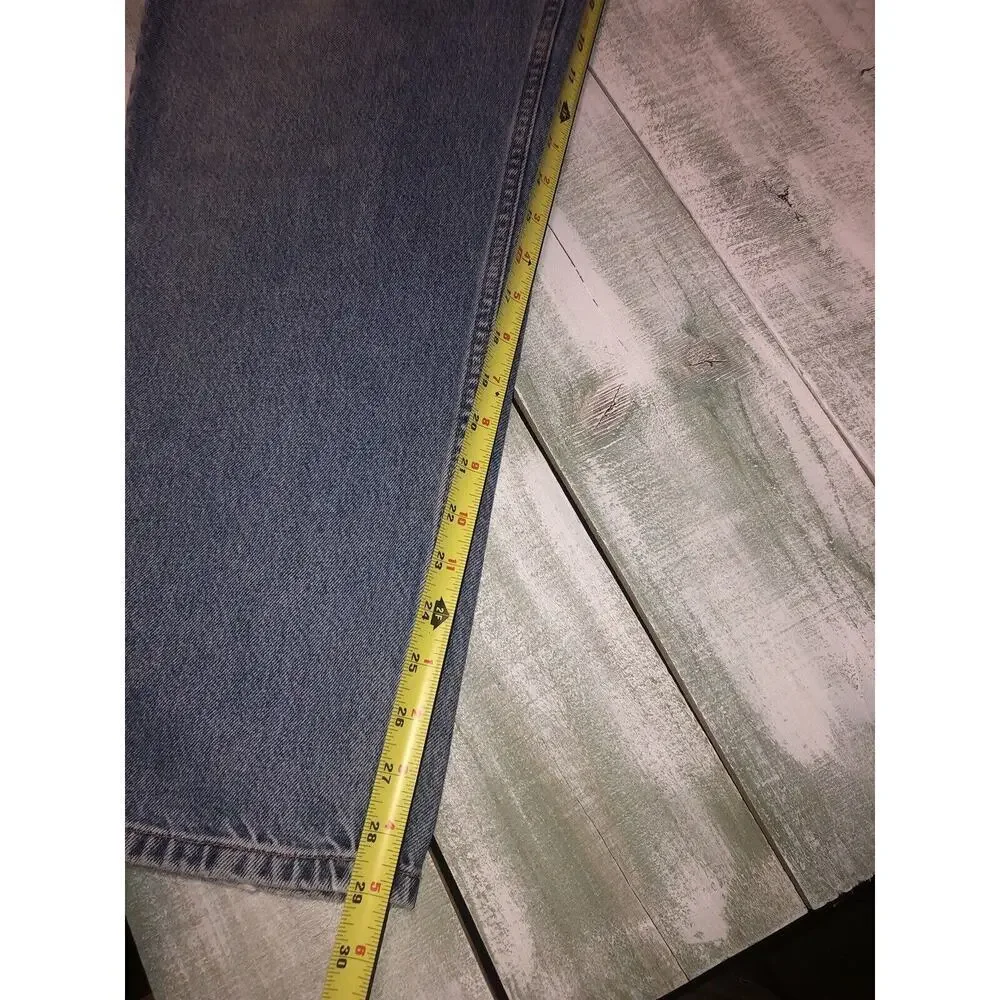 Vtg Levi's 540 Relaxed Fit Blue Jeans Mens Size 40x29 Measured 90’s Brown Tab